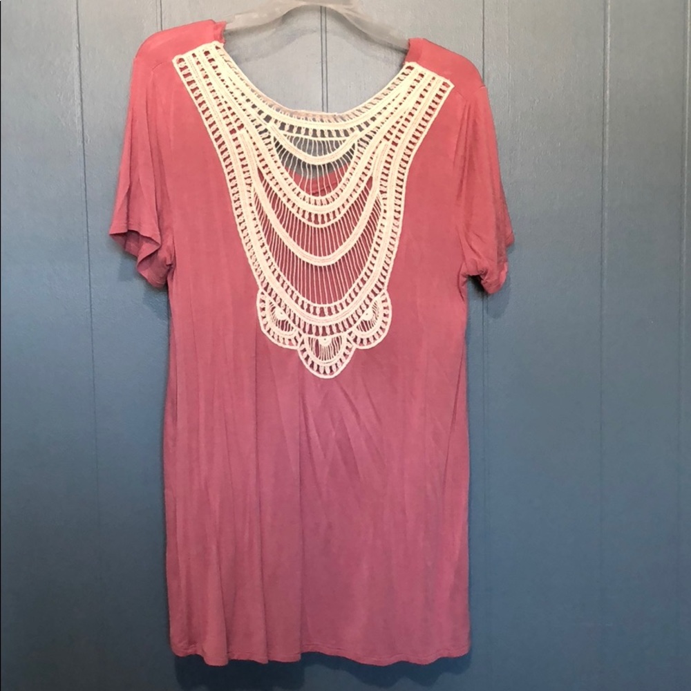 Relaxed fit dress top